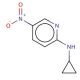 N-cyclopropyl-5-nitropyridin-2-amine - chemical structure image