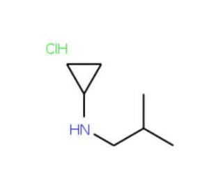 N-cyclopropyl-N-isobutylamine hydrochloride - chemical structure image