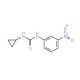 N-cyclopropyl-N′-(3-nitrophenyl)urea - chemical structure image