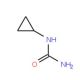 N-cyclopropylurea (CAS 19757-64-3) - chemical structure image