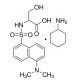 N-Dansyl-DL-serine cyclohexylammonium salt - chemical structure image