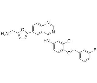 N-De[2-(methylsulfonyl)ethyl] Lapatinib (CAS 697299-82-4) - chemical structure image