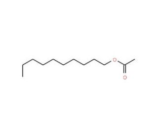 n-Decyl acetate (CAS 112-17-4) - chemical structure image