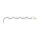 n-Decyl methyl sulfide (CAS 22438-39-7) - chemical structure image