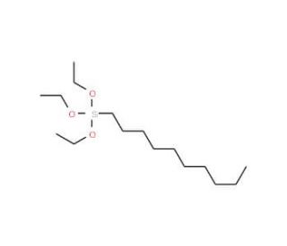 n-Decyltriethoxysilane (CAS 2943-73-9) - chemical structure image
