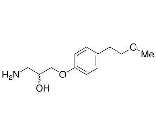 N-Desisopropyl Metoprolol (CAS 74027-60-4) - chemical structure image