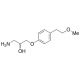 N-Desisopropyl Metoprolol (CAS 74027-60-4) - chemical structure image