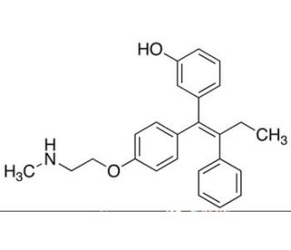 N-Desmethyl Droloxifene (CAS 83647-33-0) - chemical structure image