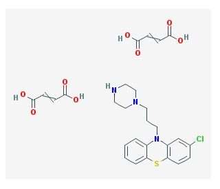 N-Desmethyl Prochlorperazine Dimaleate (CAS 49780-18-9) - chemical structure image