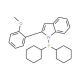 N-(Dicyclohexylphosphino)-2-(2′-methoxyphenyl)indole (CAS 947402-60-0) - chemical structure image