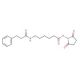 N-Dihydrocinnamoylaminocaproic Acid, N-Hydroxysuccinimide Ester (CAS 334616-48-7) - chemical structure image