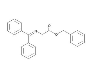 N-(diphenylmethylene) Glycine benzyl ester (CAS 81477-91-0) - chemical structure image