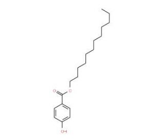 n-Dodecyl 4-hydroxybenzoate (CAS 2664-60-0) - chemical structure image