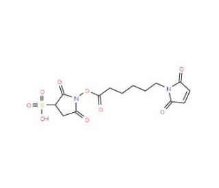 N-(E-Maleimidocaproyloxy)sulphosuccinimide - chemical structure image