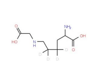 N&epsilon;-(1-Carboxymethyl)-L-lysine-d4 - chemical structure image