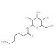 N-ε-Aminocaproyl-β-D-galactopyranosylamine (CAS 38822-56-9) - chemical structure image