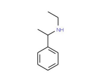 N-Ethyl-1-phenyl-1-ethanamine (CAS 10137-87-8) - chemical structure image
