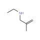 N-Ethyl-2-methylallylamine (CAS 18328-90-0) - chemical structure image