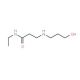 N-Ethyl-3-[(3-hydroxypropyl)amino]propanamide - chemical structure image