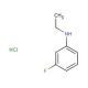 N-ethyl-3-fluoroaniline hydrochloride - chemical structure image