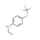 N-Ethyl-4-(trifluoromethoxy)aniline (CAS 175278-20-3) - chemical structure image