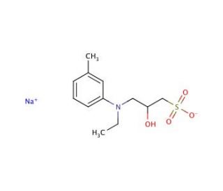 N-Ethyl-N-(2-hydroxy-3-sulfopropyl)-3-toluidine (CAS 82692-93-1) - chemical structure image