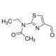 N-ethyl-N-(4-formyl-1,3-thiazol-2-yl)acetamide - chemical structure image