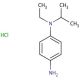 N-Ethyl-N-isopropyl-p-phenylenediamine hydrochloride (CAS 91215-79-1) - chemical structure image