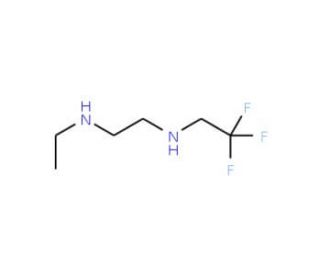 N-Ethyl-N&prime;-2,2,2-trifluoroethyl ethylenediamine - chemical structure image