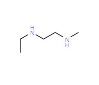 N-Ethyl-N&prime;-methyl ethylenediamine (CAS 111-37-5) - chemical structure image