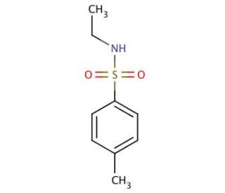 N-Ethyl-p-toluenesulfonamide (CAS 80-39-7) - chemical structure image