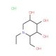 N-Ethyldeoxynojirimycin Hydrochloride (CAS 210241-65-9) - chemical structure image