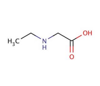 N-Ethylglycine (CAS 627-01-0) - chemical structure image