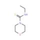 N-ethylmorpholine-4-carbothioamide - chemical structure image