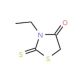 N-Ethylrhodanine (CAS 7648-01-3) - chemical structure image