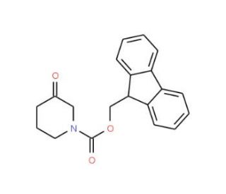 N-Fmoc-3-piperidinone (CAS 672310-11-1) - chemical structure image