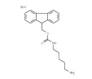 N-Fmoc-cadaverine hydrobromide (CAS 352351-57-6) - chemical structure image