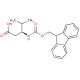N-Fmoc-D-leucine - chemical structure image