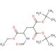 N-Formyl γ-Carboxyglutamic Acid γ,γ-Di-t-butyl 3-Ethyl Ester (CAS 75117-30-5) - chemical structure image