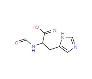N-Formyl-L-Histidine (CAS 15191-21-6) - chemical structure image