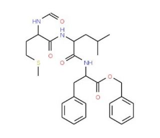 N-Formyl-Met-Leu-Phe Benzyl Ester (CAS 70637-32-0) - chemical structure image