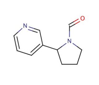 N-Formylnornicotine (CAS 3000-81-5) - chemical structure image