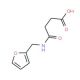 N-Furan-2-ylmethyl-succinamic acid - chemical structure image