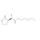 N-heptanoyl-L-Homoserine lactone (CAS 177158-20-2) - chemical structure image