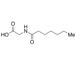 N-Heptanoylglycine - chemical structure image