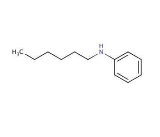 N-Hexylaniline (CAS 4746-32-1) - chemical structure image
