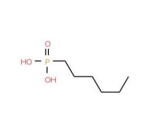 n-Hexylphosphonic acid (CAS 4721-24-8) - chemical structure image