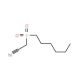 N-Hexylsulfonylacetonitrile (CAS 203310-42-3) - chemical structure image