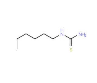n-Hexylthiourea (CAS 21071-27-2) - chemical structure image