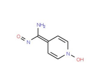N-Hydroxy-1-oxy-isonicotinamidine (CAS 66168-50-1) - chemical structure image